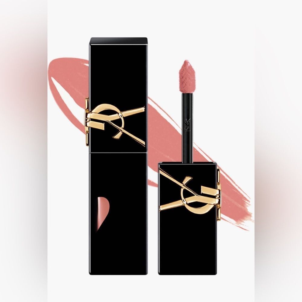 YSL NEW The Inks Vinyl Cream High Shine Lip Stain in 44 Nude Lavalliere
